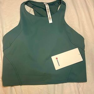 Lululemon Invigorate Train Tank Tidewater Teal size 10